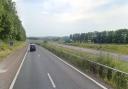 The southbound M6 from Junction 36