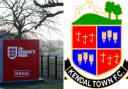 Kendal Town are appealing to the FA, left, about the decision