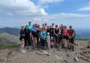 Greengate staff at the top of Old Man