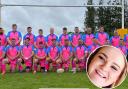 Teams dress in pink for game in memory of Ulverston girl
