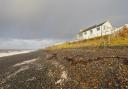The house is perched right on the west Cumbrian shoreline
