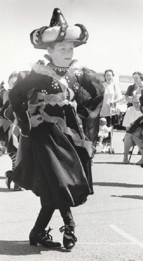DRESS UP: An Imperial School of Dance performer at North Walney Primary School summer fayre in 1996