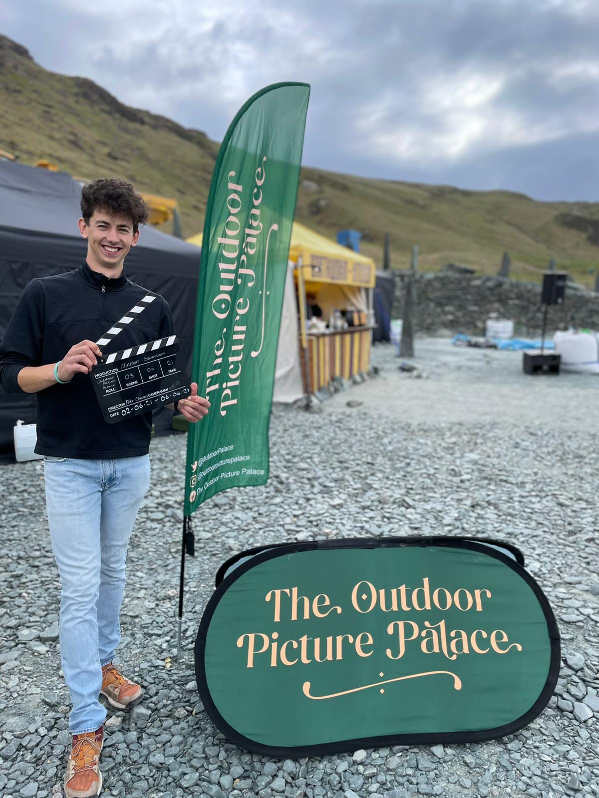 BUSINESS: Entrepreneur Alex Chesters founded The Outdoor Picture Palace