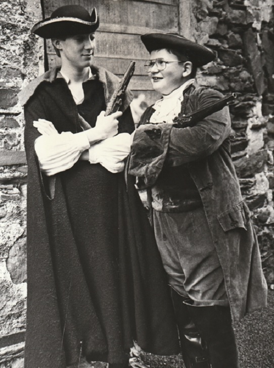 William Dove and Andrew Ridal as a pair of highwaymen in ACTs production of Smith in 1992