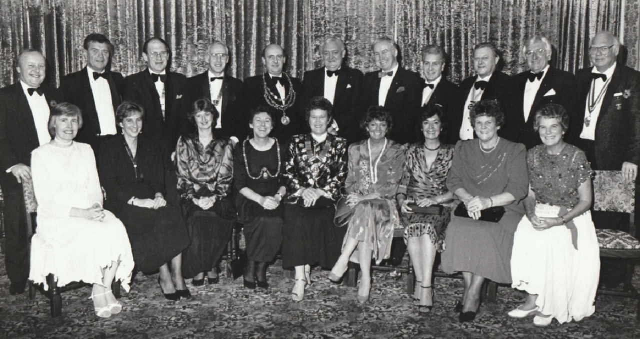 DINNER: The Rotary Club of Barrow dinner in 1987