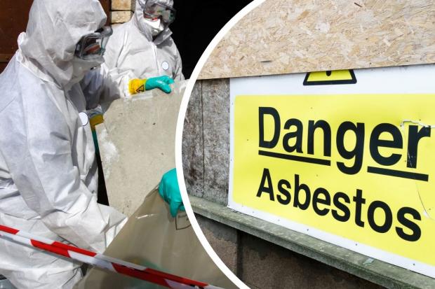 DANGEROUS: Asbestos was banned more than 22 years years ago in new buildings