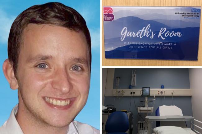 HOSPITAL: New room unveiled in honour of Gareth Brown