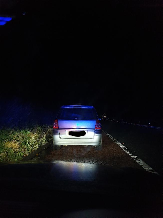 SEIZED: Driver stopped on M6