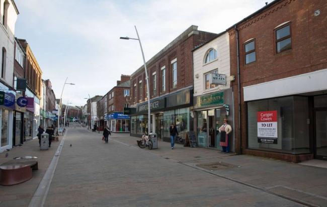 PICTURED
: Barrow town centre