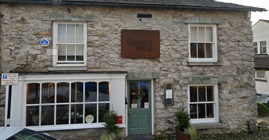 OUTSIDE: Rogan and Co in Cartmel