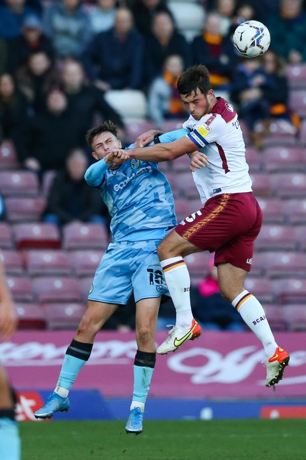 The Mail: Canavan, right, has spent the last year with Bradford City (photo: PA)
