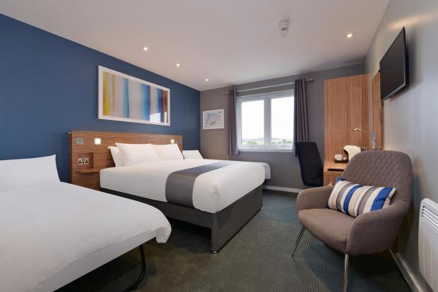 The Mail: One of Travelodge's Family Super Rooms (PA)