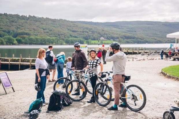 NEW: Bike hire points have been installed throughout the Lake District