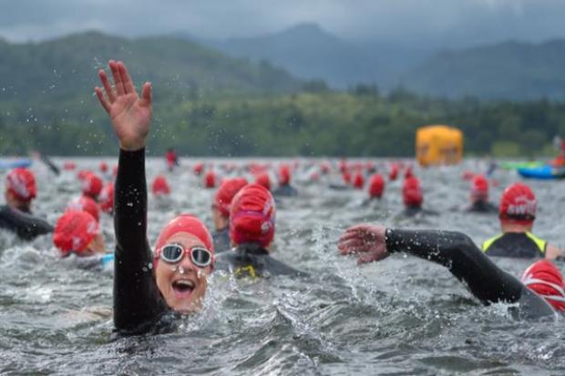 Many people came to Windermere for the Great North Swim last weekend.