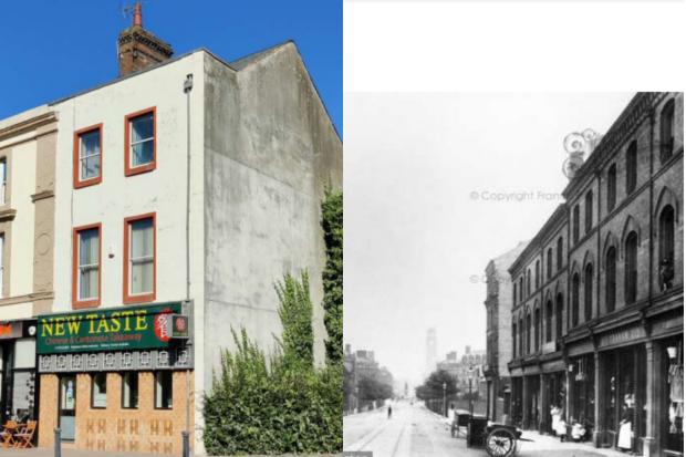 HISTORY: 84 Duke Street now, and a photo of Duke Street from 1893