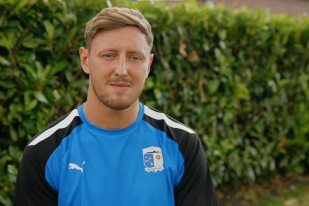 EXCITED: Richie Bennett said he was raring to hit the ground running (Barrow AFC)