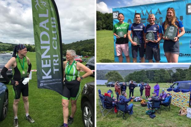 SPORT: Triathlon group celebrates after more sporting success this season