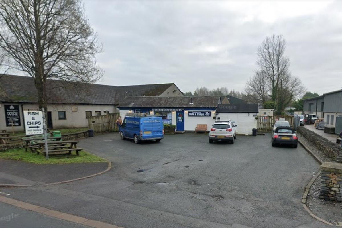 Cadent Gas is seeking permission for the work at Crakeside Fish and Chips. Picture: Google Maps