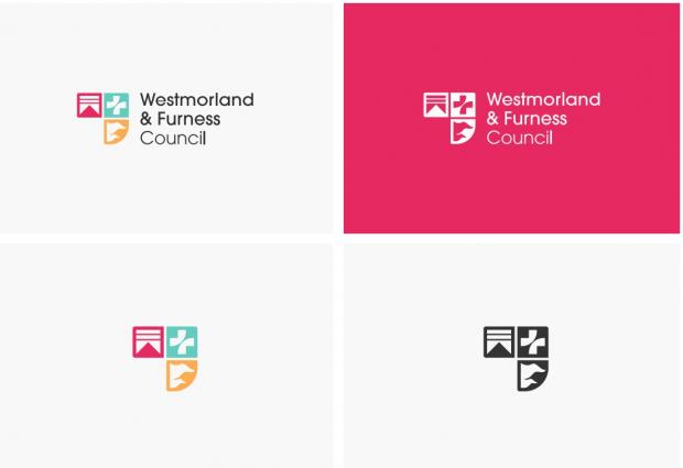 The Mail: The second design for the new Westmorland Furness Council logo