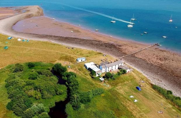 The Mail: The Ship Inn sits on Piel Island. Picture: Nicos Nicholaides
