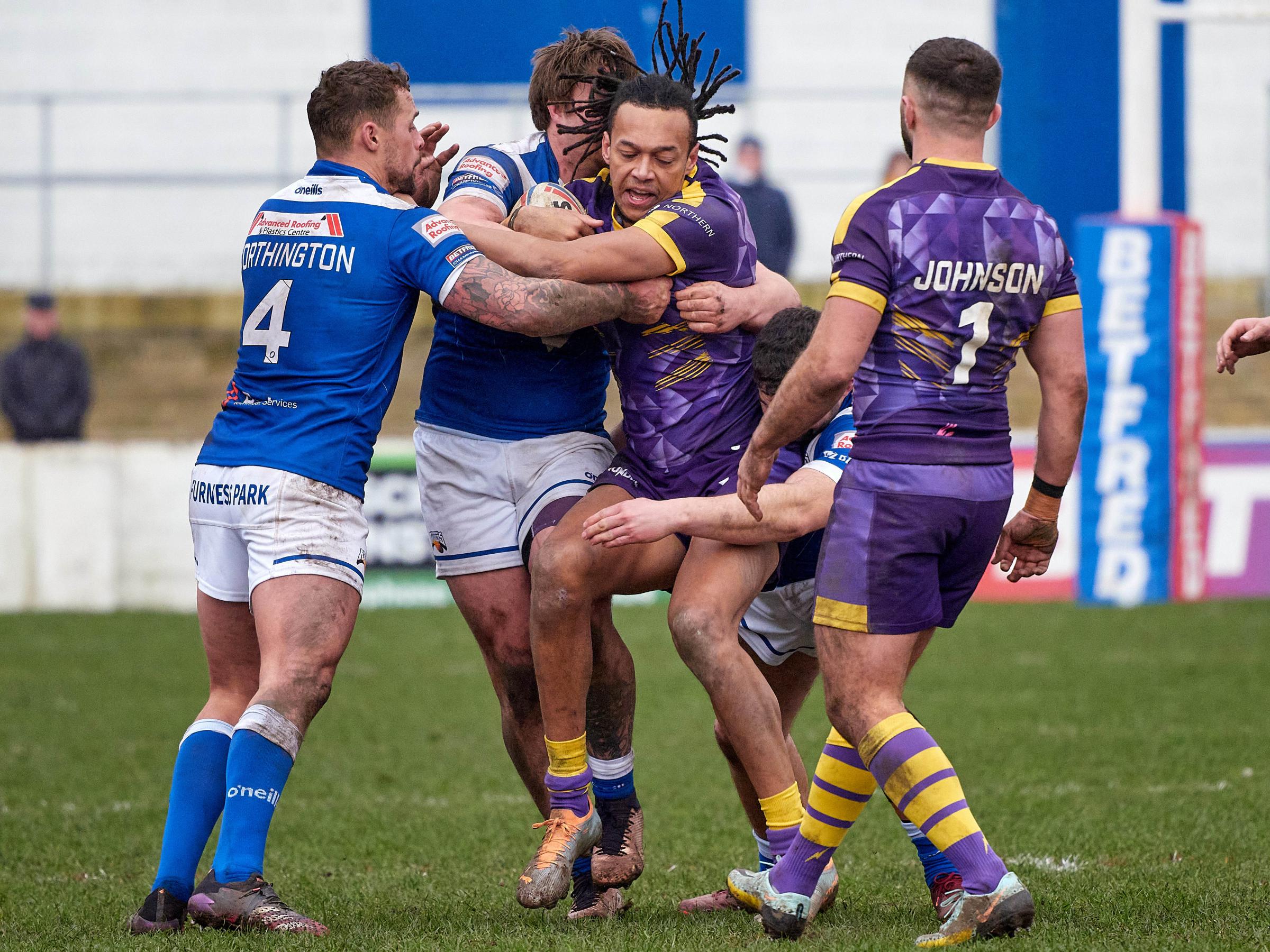 Barrow Raiders v Newcastle Thunder in the Betfred Championship, 5th March 2023