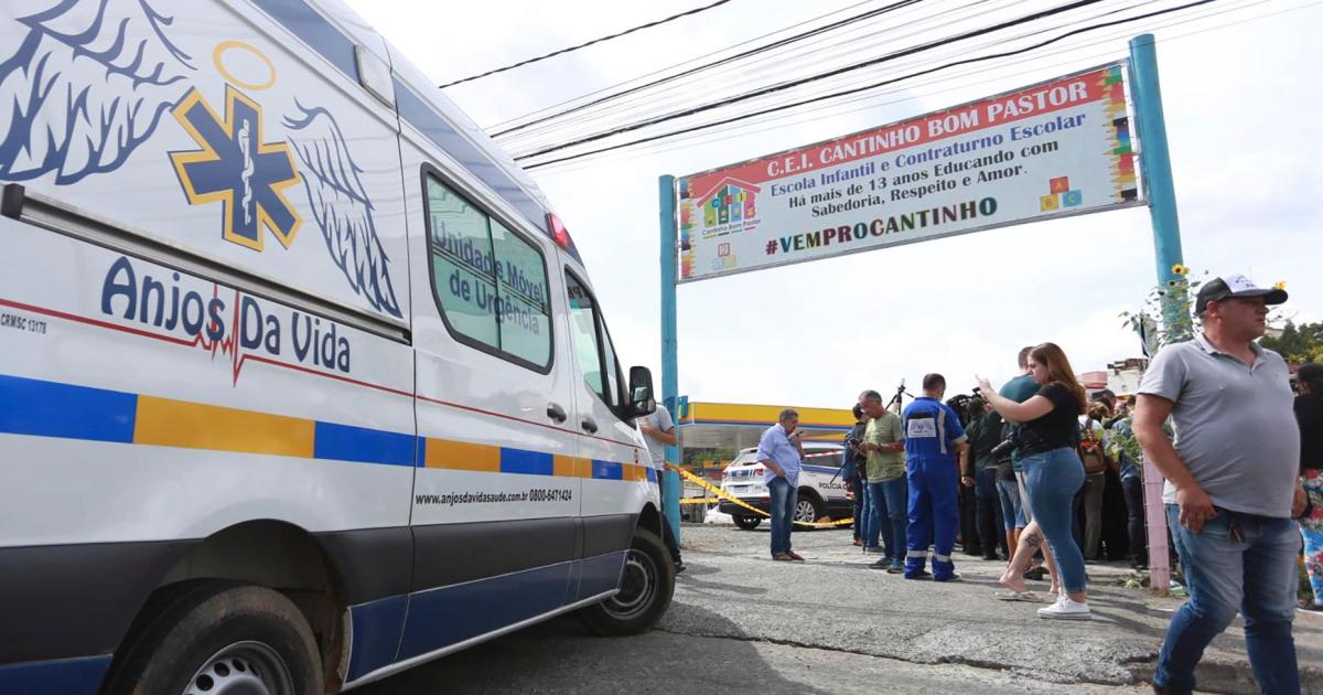 Man armed with hatchet kills four children at nursery in Brazil - Vimarsana News