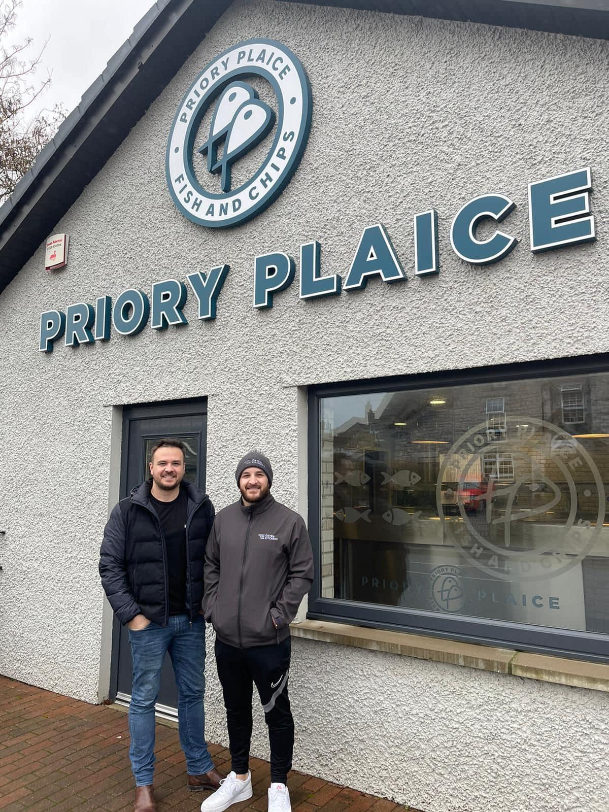 Cem Oktem and Cihan Oktem reopen Priory Plaice Fish and Chip shop - Vimarsana News