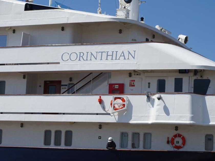 Barrow visit from ship MV Corinthian gives boost to tourism