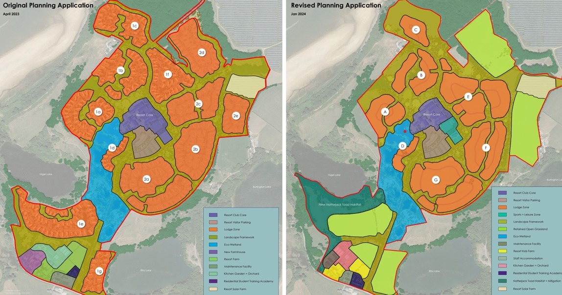 Roanhead land use comparison credit: ILM Group
