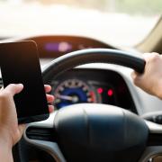 INCREASE: Driver on the phone when behind the wheel of a car