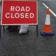 Road repair work leads to rolling closure