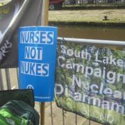 PROTEST: 'We live in a capitalist society' - Protestors fight for Nuclear disarmament