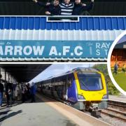 The train will depart Barrow and not stop until Carlisle