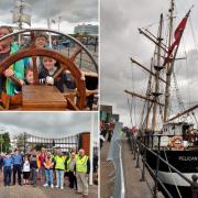 Families enjoyed seeing the Tall Ships