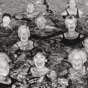 Some of the regulars who attended over 50s swimming sessions at Ulverston leisure complex’s swimming pool in 1997