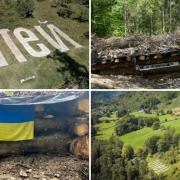 The Children of Mariupol memorial is a new exhibition opened at the Merz Barn in Elterwater