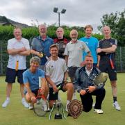 The members of Coniston Tennis Club put in a stellar performance once again, pipping Hawcoat Park and Broughton to the post