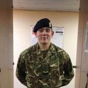 Callum Evans. from Barrow, is currently based in Catterick with the army