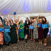 UHMBT Patient Safety Awards 2023 group shot of award winners