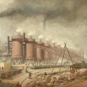 G H Andrews - Barrow Steel Works - Blast Furnaces