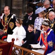 During the first half of the King's Coronation, Prince Louis could be seen letting out a big yawn