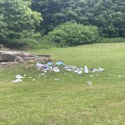 Rubbish left in Abbotswood