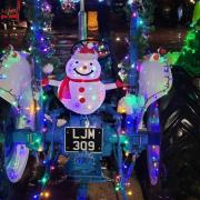 The annual Santa Special of the Furness Tractor Run was a big hit yet again