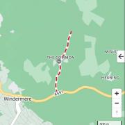 A section of the U5789 near Windermere will be closed while works are carried out.