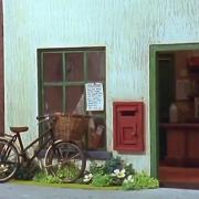 Greendale Post Office (modelled on the old post office on Greenside in Kendal next door to the Rifleman’s pub)  from Postman Pat