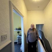 63-year-old Kinza Wakefield has 'had enough' of the damp in her home