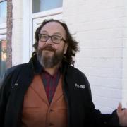 Dave Myers outside his childhood home in Barrow's Devon Street