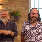 Si King and Dave Myers on an episode of BBC show Saturday Kitchen