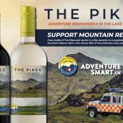 50p from every bottle sold goes straight to Langdale/Ambleside Mountain Rescue Team