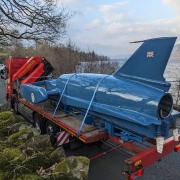 Bluebird K7 returns to Coniston today after 23 years